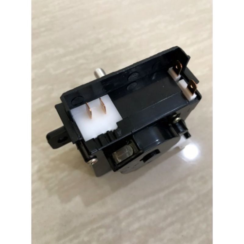 Timer Socket Mesin Cuci NATIONAL/PANASONIC 4 Pin - Timer Wash Socket 4 Skun/Socket HITAM