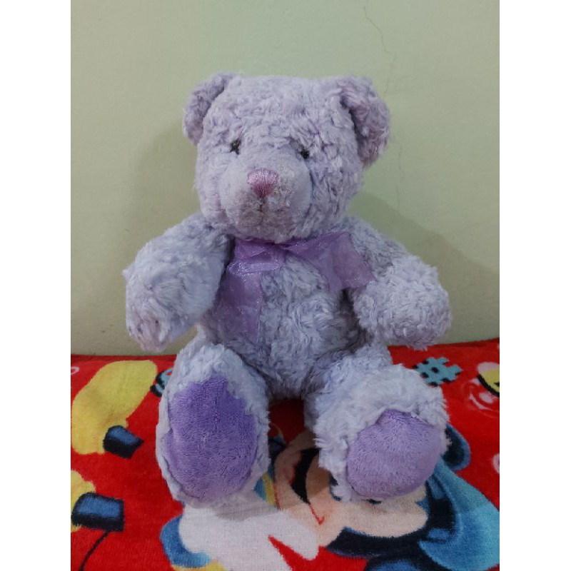 Boneka Bear Build a bear Ungu