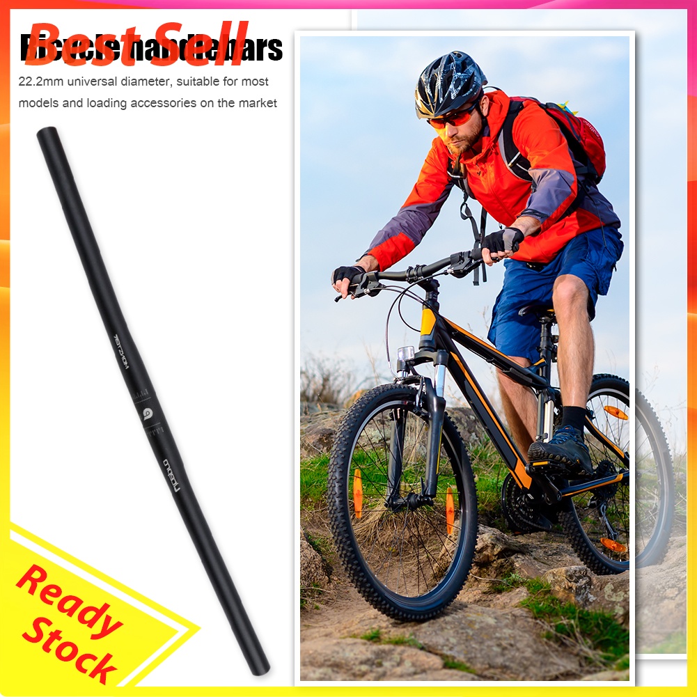 25.4x540mm MTB Bike Aluminum Alloy Handlebar Bicycle Riser Bar Ultra Light