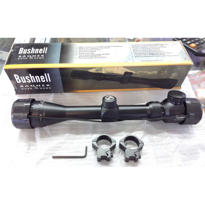 Telescope Senapan BUSHNELL 3-9x32 AOEG