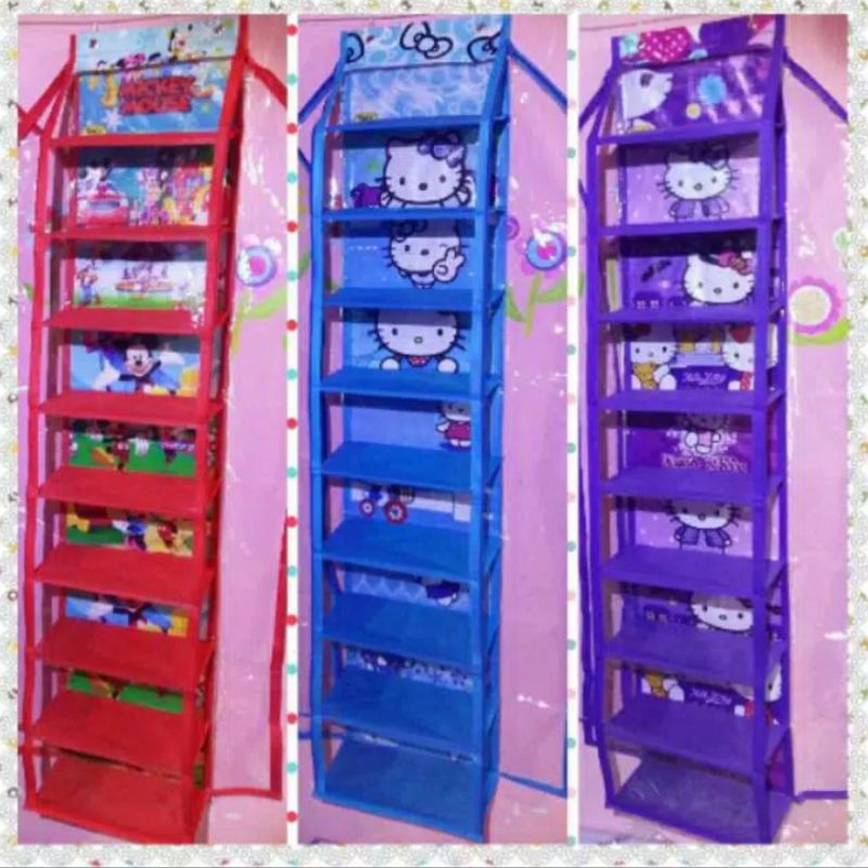 HSO Rak gantung organizer sepatu / sandal | Shopee Indonesia