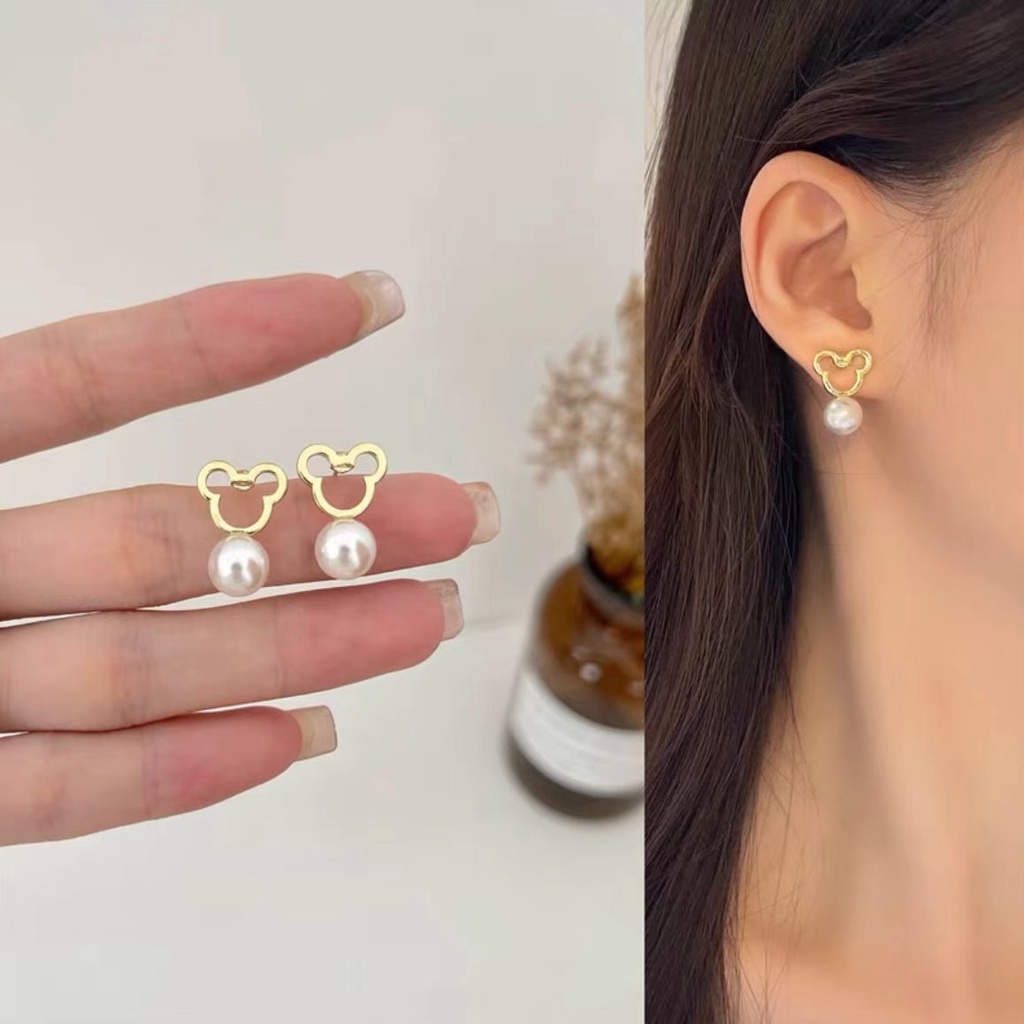 Anting Mutiara Kecil Gaya Korea Untuk Wanita