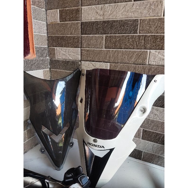 visor cbr 150r facelift original dan visor v3 pnp cbr facelift