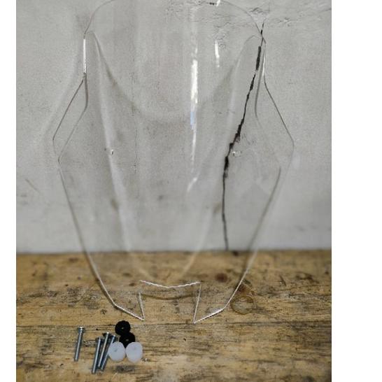 Berkualitas visor windshield Yamaha all  Nmax TDR sporty . visor Nmax 2020/2021 TDR sporty tebal 4mi