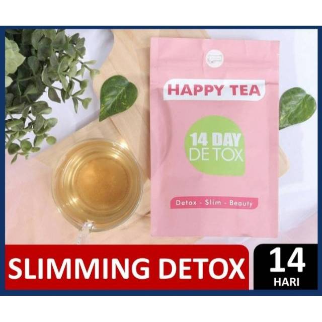 Noera SLIMMING DETOX Tea 14 Hari Bpom - Teh Diet Detox Pelangsing Herbal Diet Suplemen Diet Detox