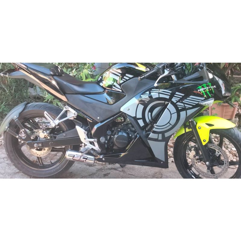 Knalpot SC PROJECT underbelly kolong R15 v3 XSR 155