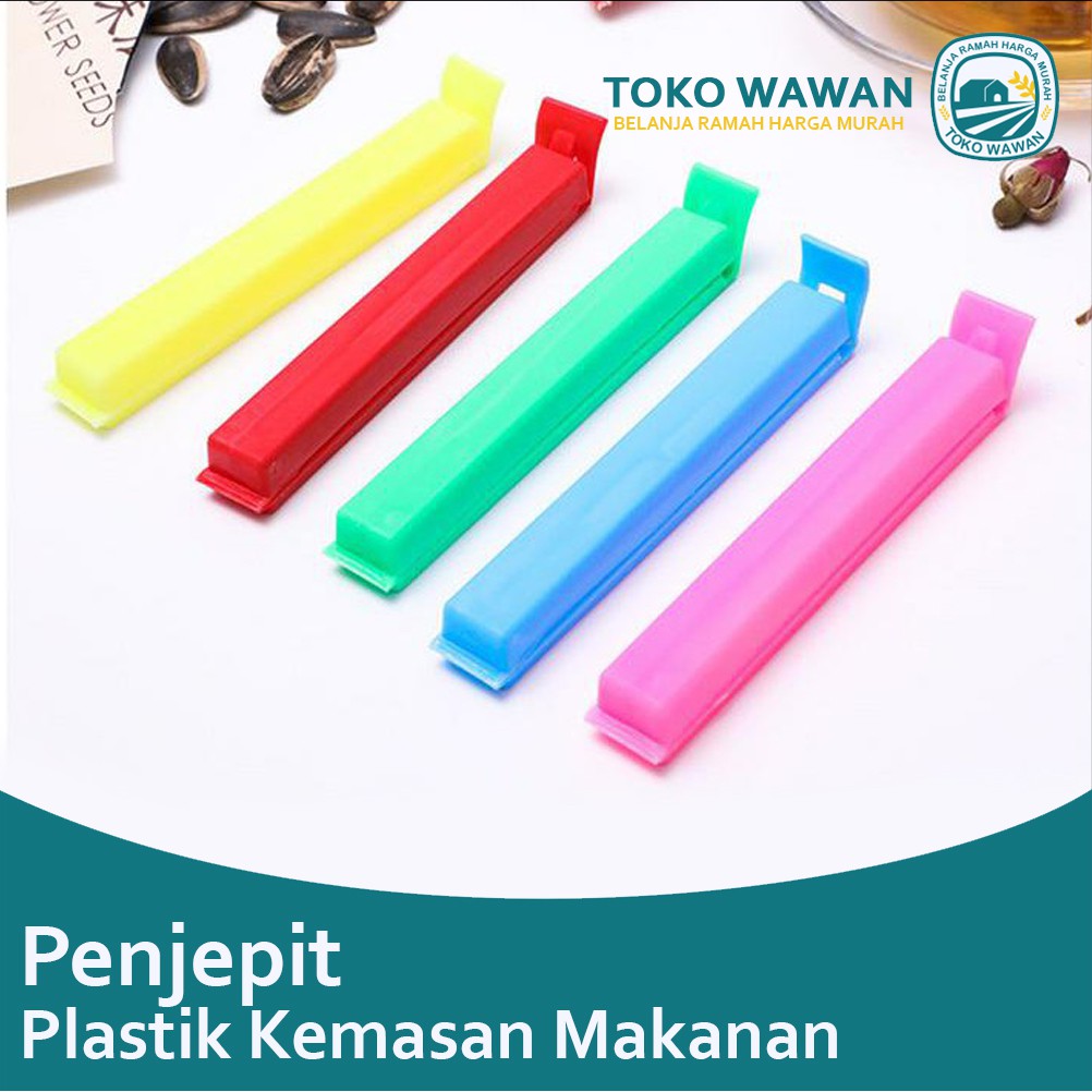 Jual Penjepit Plastik Kemasan Makanan Ringan Jepit Penutup Snack Clip Food Shopee Indonesia 4156