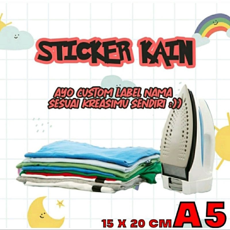 

STIKER LABEL KAIN