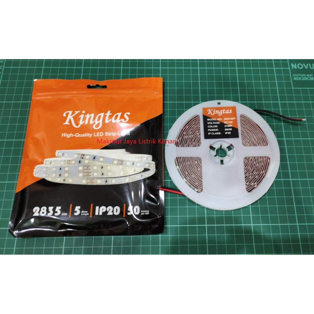 Kingtas Strip Led 2835 60Led Led strip 12v DC 2700k 3000k 4000k 6000k 2700k High Brand