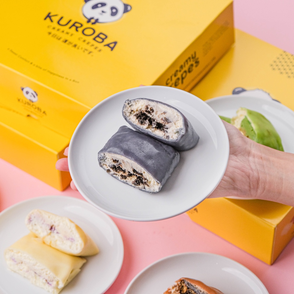 

Box of Happiness (6 pcs Kuroba Creamy Crepes), bisa kirim luar kota