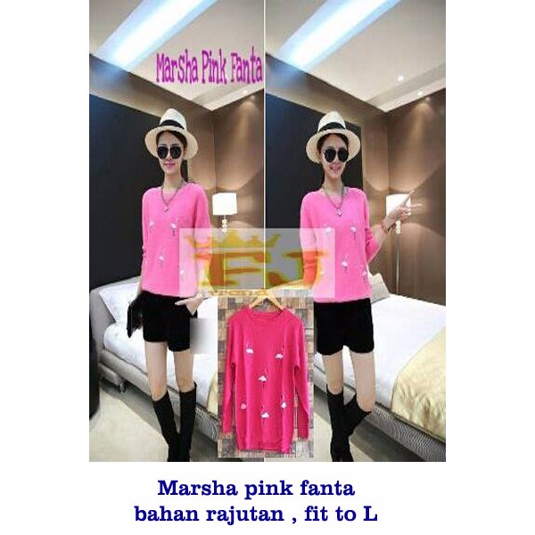 baju rajut marsha fanta / baju atasan wanita