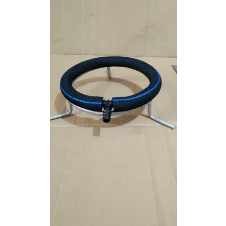 selang uniring/Airator 25mm dengan conektor tee 16mm + pembert/kedudukan Selang Uniring/Airator