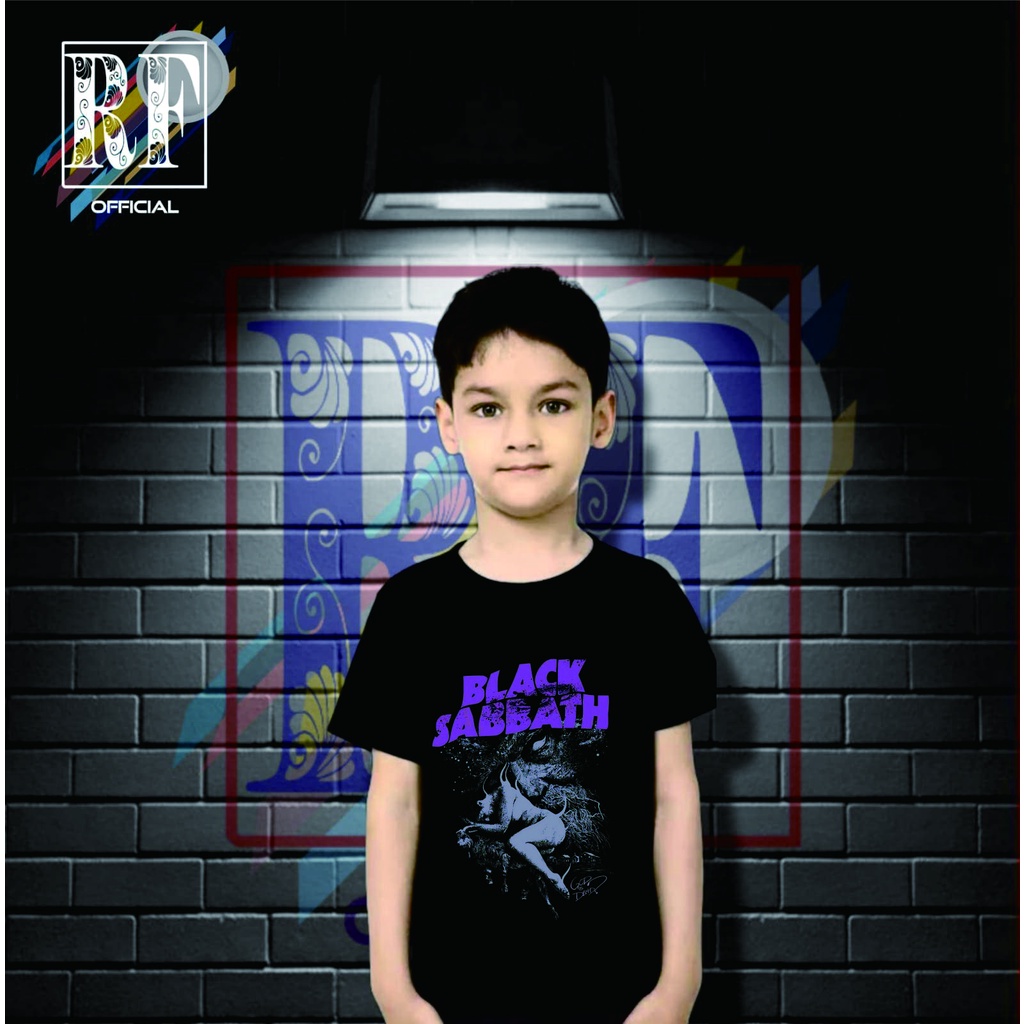Kaos baju anak BLACK SABBATH PURPLE t-shirt band metal musik rock kaos band oversize lokal t-shirt h