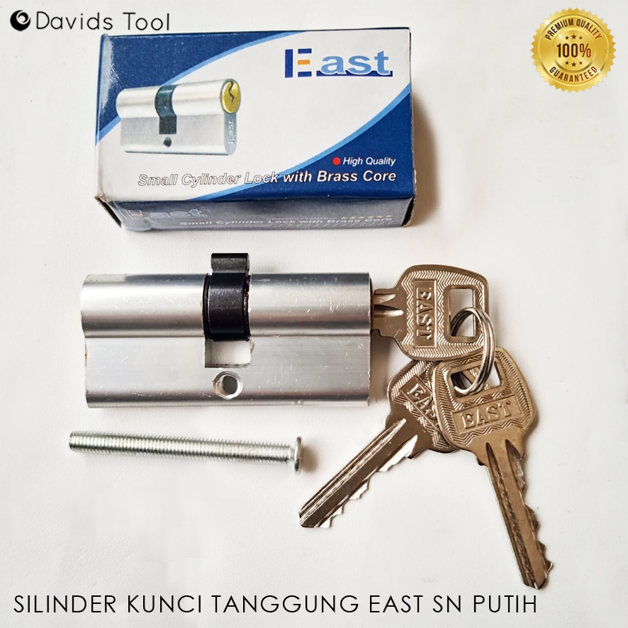 Silinder Kunci Pintu Kecil Rumah Cylinder Tanggung East SN