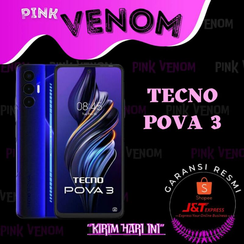 TECNO POVA 3 LED GAMING EDITION 6+5/128 NFC