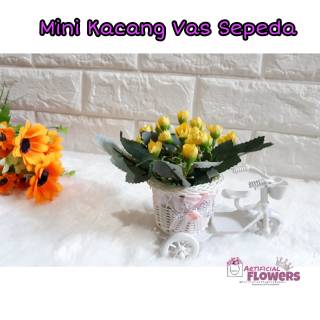  BUNGA  SEPEDA  VESPA MINI KACANG BULAT bunga  sepeda  hias  