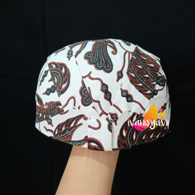 Blangkon SOLO/ SUNDA Polos, Motif Sido Asih Cilik