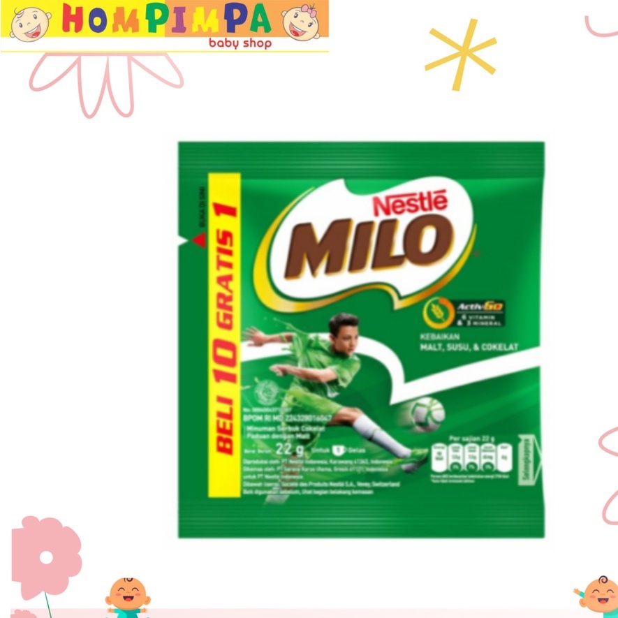 

MILO Activ-Go bag 11 x 22gr