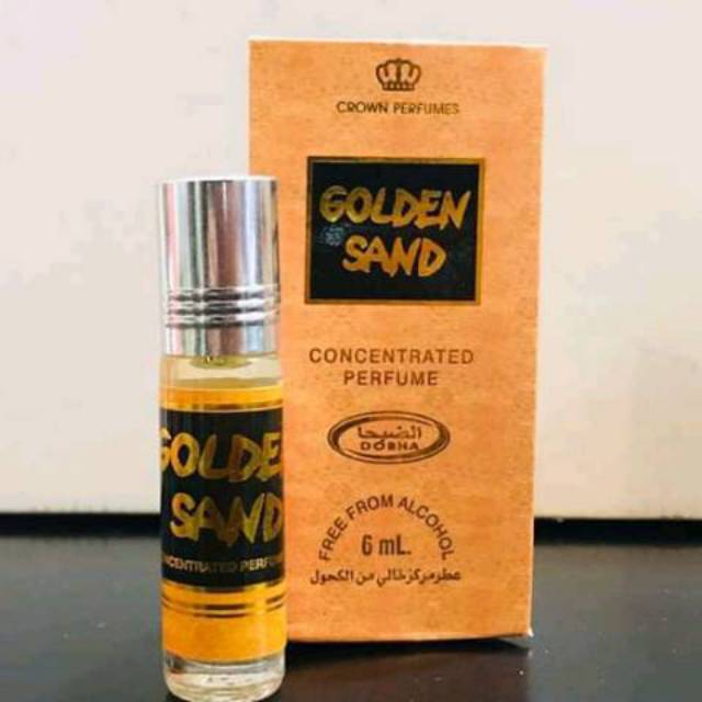 Parfum dobha 6ml aroma GOLDEN SAND non al kohol