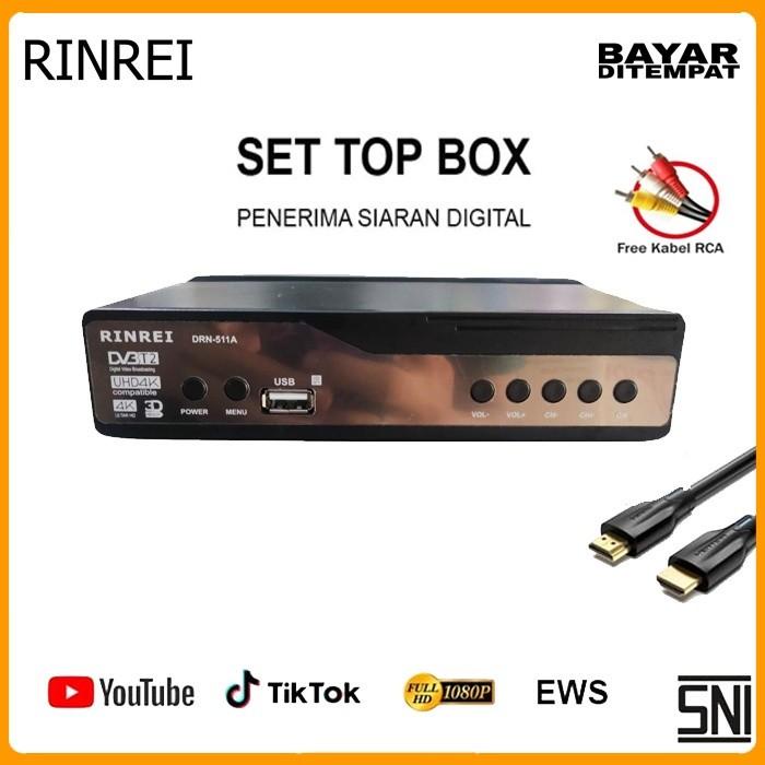 DVB T2 Set Top Box Digital Tv Receiver RINREI DRN-511W / DVB RINREI