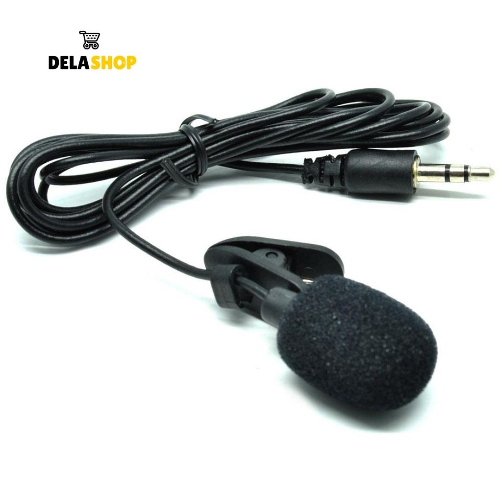 3.5 mm Microphone With Clip - Clip on External Mic