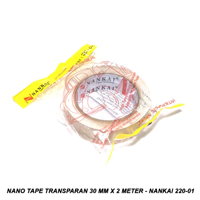 

Lucu Nankai Nano Tape Transparan 30 Mm X 2 Meter - Nankai 220-01 Diskon