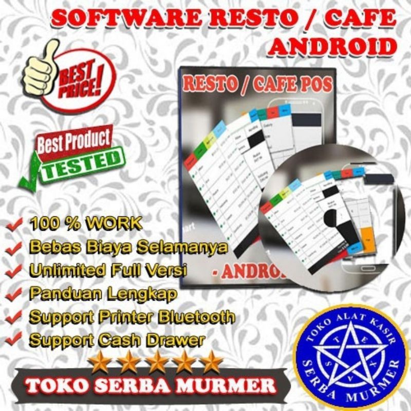 Software program kasir POS Android Cafe Resto Restaurant Kedai Kopi Warung Depot