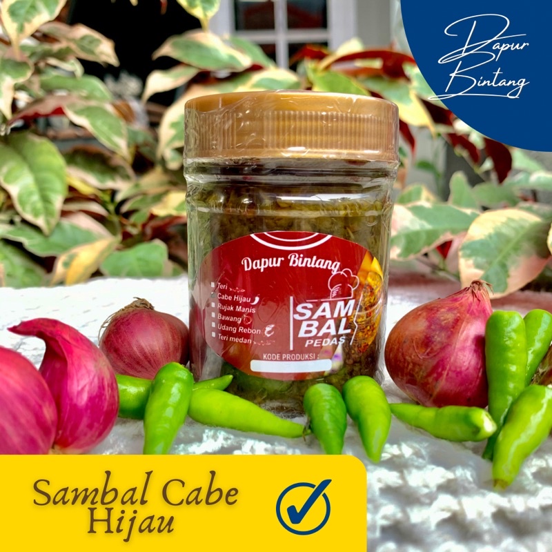 

SAMBAL CABE HIJAU Dapur Bintang