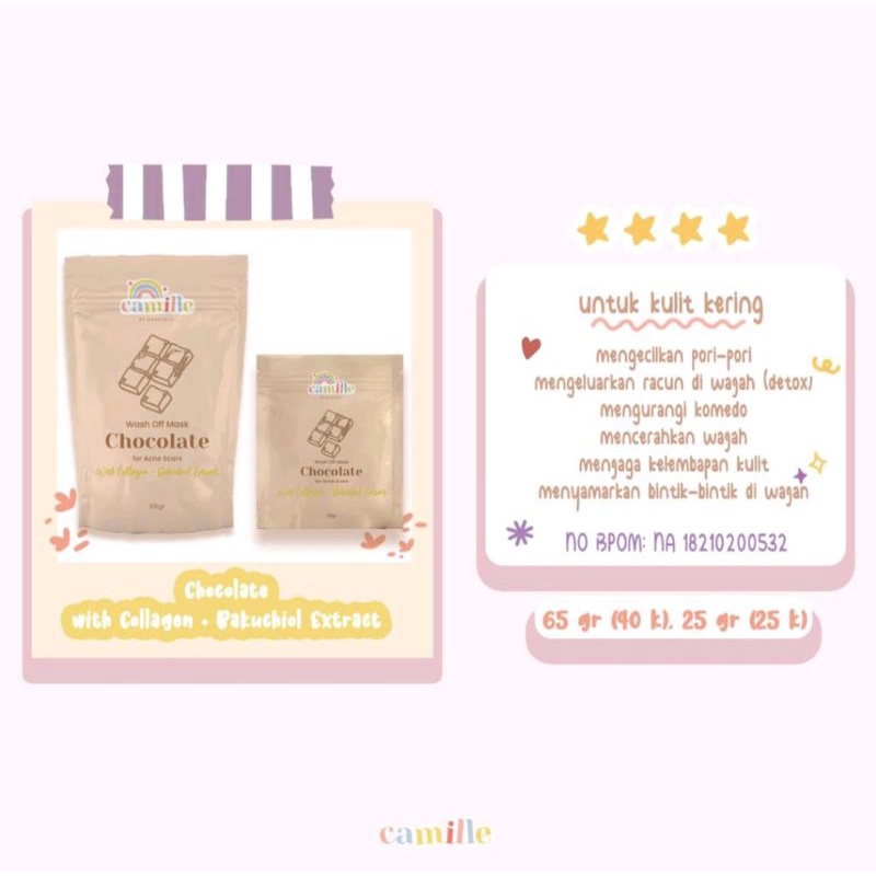 BPOM CAMILLE PRODUCT 25gr-65gr (READY STOCK)-3