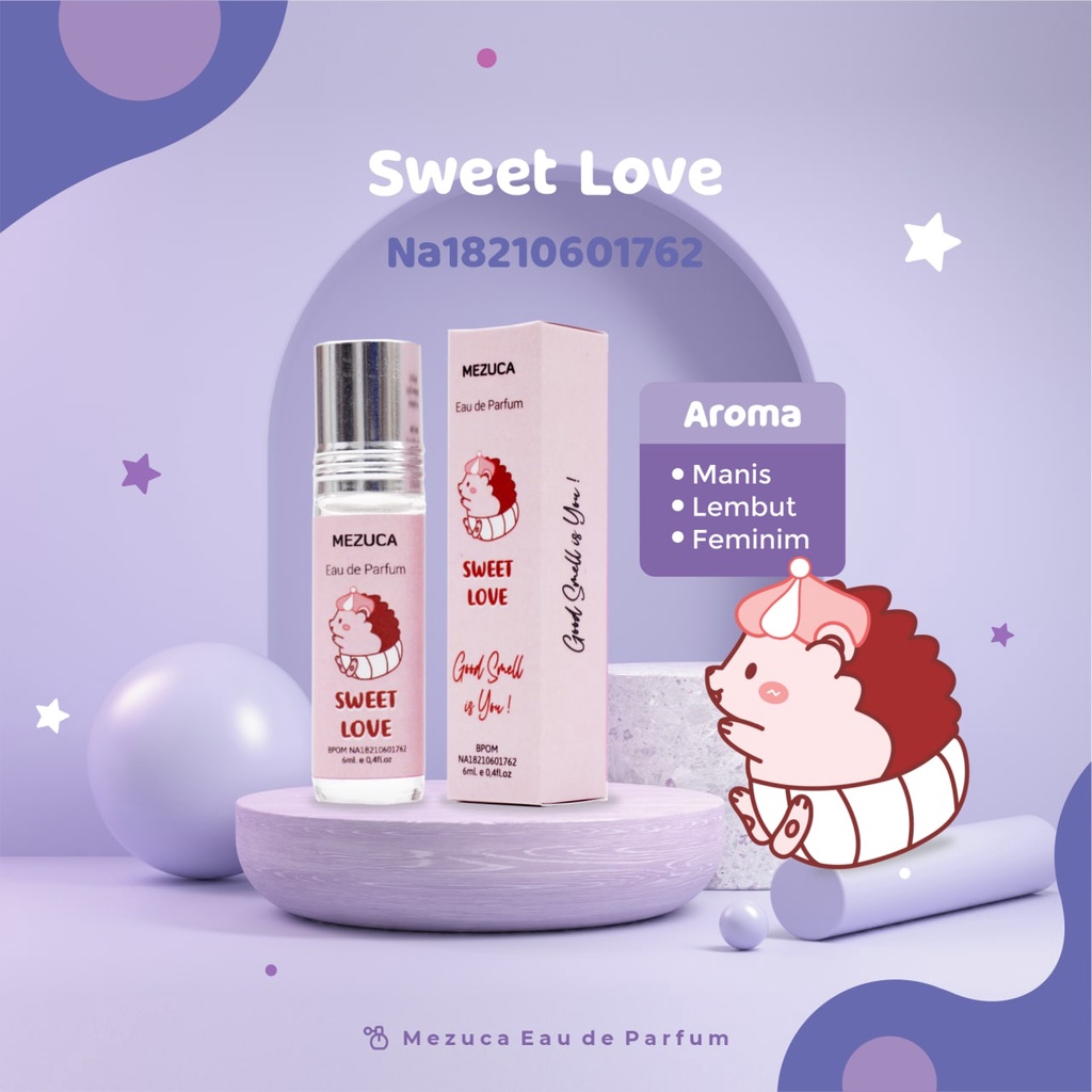 Parfum Roll On 6 ML Non Alcohol Mezuca Minyak Wangi Inspired Perfume Tanpa Alkohol BPOM Parfum Geamoore-2. Sweet Baby Love