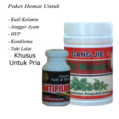 Obat Kutil Kelamin , Pria Wanita Diminum dan Di Oles,Herbal De Nature Indonesia