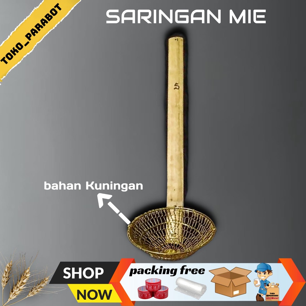 Serokan Mie Ayam Bakso No. 5 Kuningan / Saringan Mie Ayam jaring Kuningan