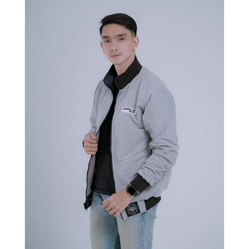 Jaket Parasut Jaket Pria Jaket BB Bolak Balik