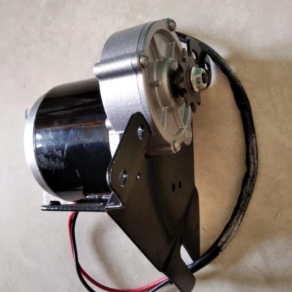 Paket!Dinamo Motor plus Bracket MY1016Z3 Brushed 350W 24V-36V (7075GX)