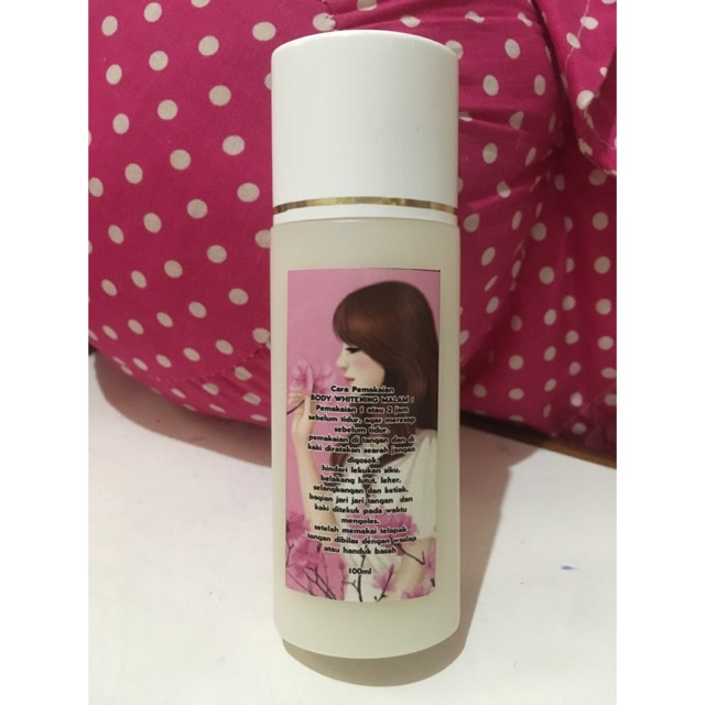 Lotion whitening dosis tinggi