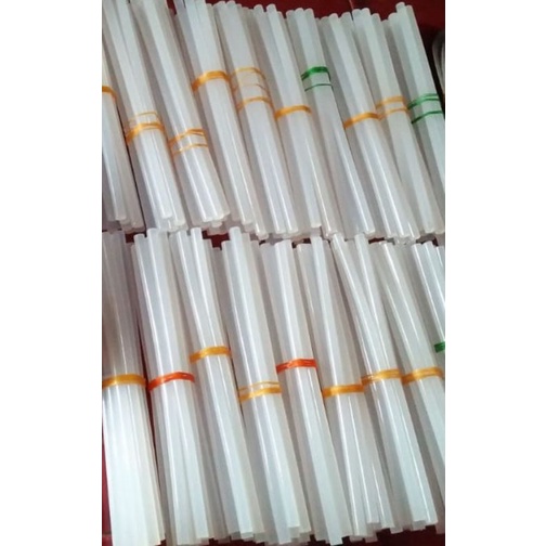 Isi Lem Tembak kecil/reffil lem lilin /kain Stoking bahan bunga stocking.