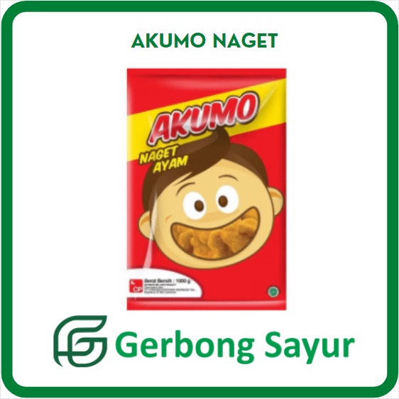 

Frozen Food Akumo Nugget Naget - 1 Kg