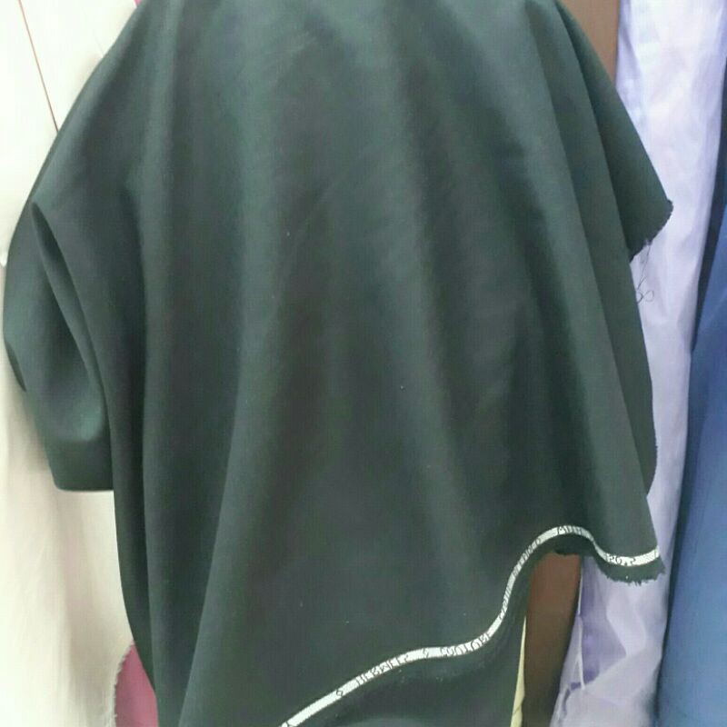 Woll/BahanWoll/Bahan celana/BahanJas/BahanCelanaWoll/Hitam