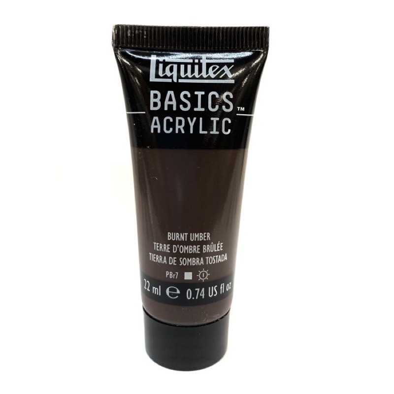 

Cat Acrylic Liquitex Basics 22ml Burnt Umber