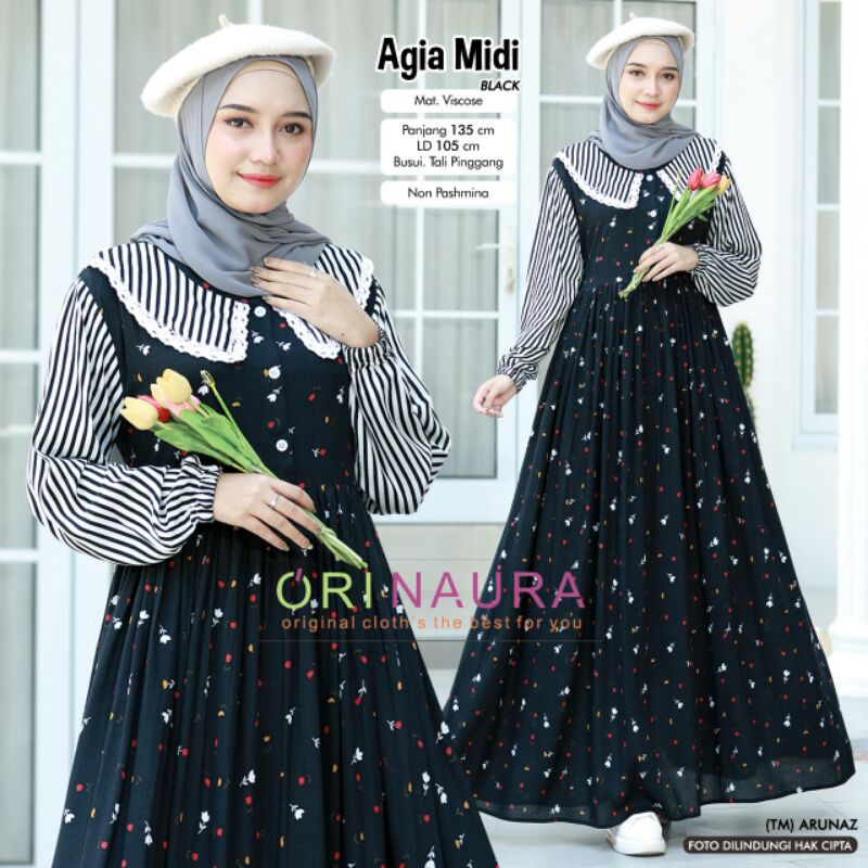 QIRA,FRAYA,DEFANA,KOPA,AGIA Mini Dress muslim by Ori Naura