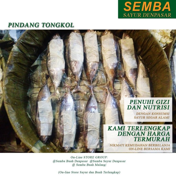 

PINDANG TONGKOL seafood DENPASAR BALI sembako bumbu lauk food bahan makanan murah fresh