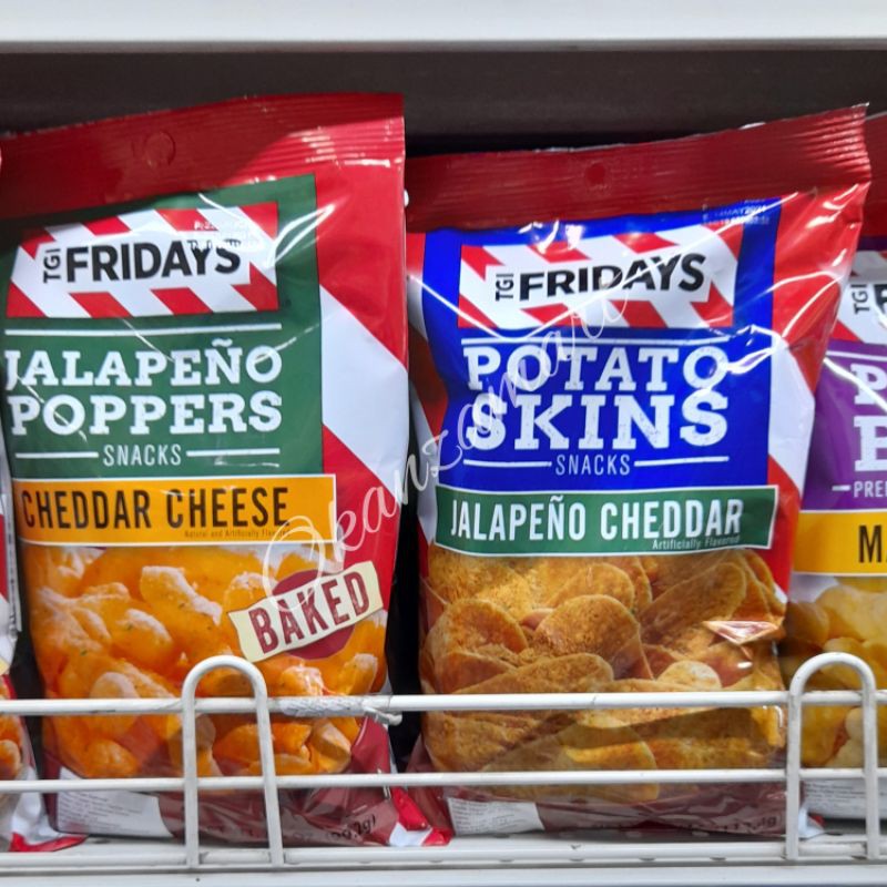 

TGI Friday Corn Snack Cheddar Cheese | Jalapeno Cheddar