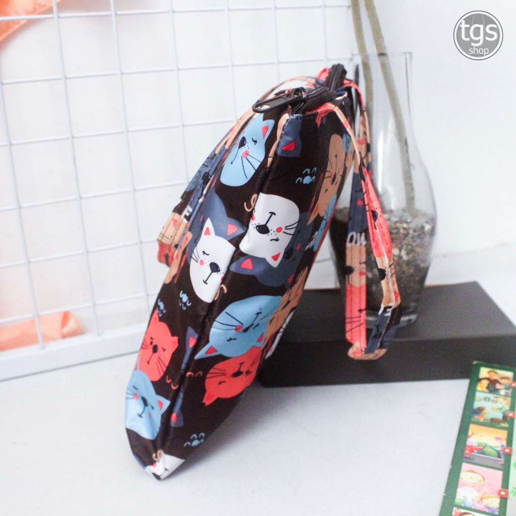 Tas Karakter Totebag Tenteng Mini Anak Perempuan Motif Print