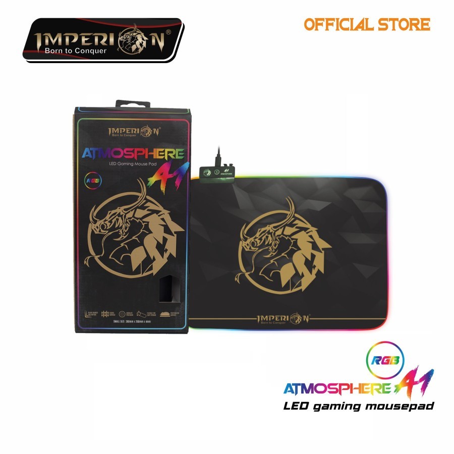 Imperion Gaming Mousepad RGB Atmosphere A1