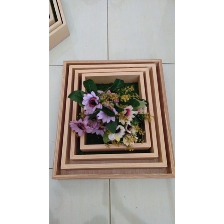 Kotak Hantaran / Baki Hantaran Kayu