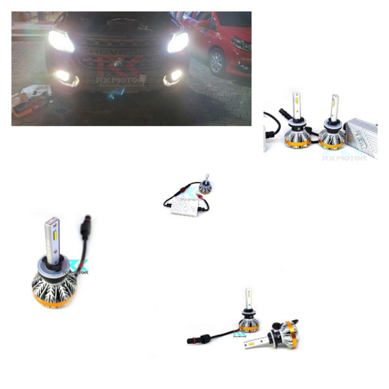 Lampu Foglamp Led H27 880 881 Super White Canbus Anti Error Garansi
