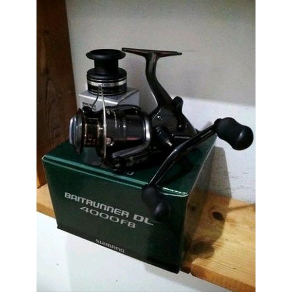 Reel Pancing Shimano Baitrunner DL 4000 FB 3 1 Ball Bearing Katrol Pancing Gulungan Pancing