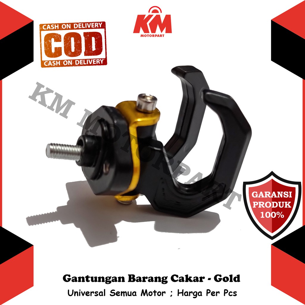 Gantungan Barang Motor 2 Cakar Variasi Universal Motor Beat Mio Vario PCX NMax Scoopy Aerox Lexi DLL