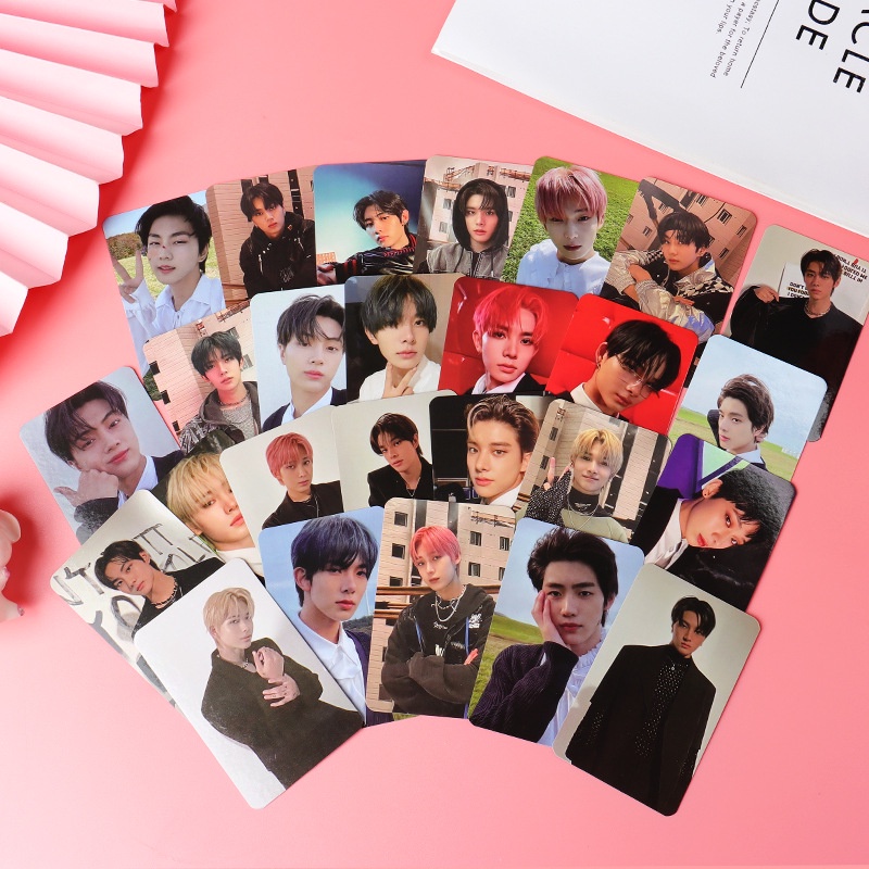 7pcs / Set Kartu Lomo Foto Kpop Enhypen Dimension Untuk Koleksi Fans