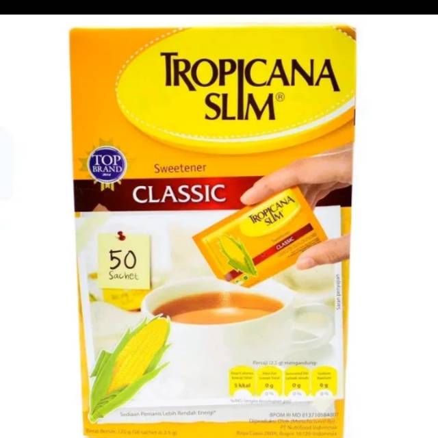 

Tropicana slim Clasic isi 50sachet